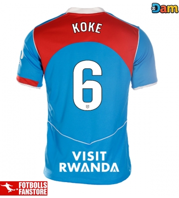 Atletico Madrid Koke #6 Tredje Tröja Dam 2025-26 Kortärmad